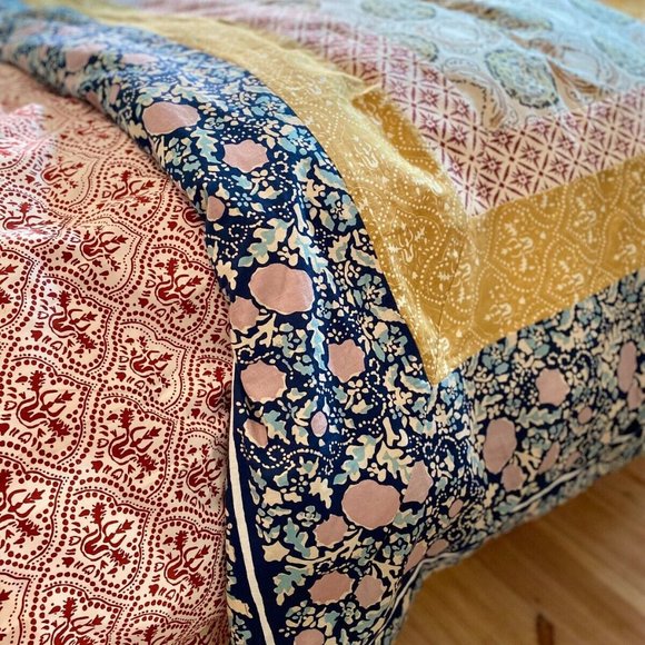 Anthropologie Bedding Nwot Anthropologie Meguro Duvet Cover Cotton